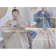 [Ảnh thật/Video] Áo khoác Nhung tăm 2 lớp Dorita, Áo khoác nhung tăm oversize - Dorita Boutique